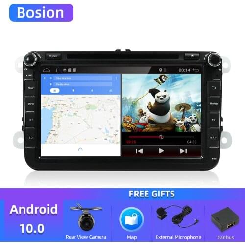 Bosion Android 10.0 car DVD radio fit for rns510 VW passat jetta polo Car DVD GPS Stereo golf car multimedia RDS 65D-1