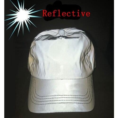 WZCX Adjustable Luminous Summer Dad Hat Fashion New Solid Color Spring Autumn Unisex Sun Protection Snapback Baseball Cap