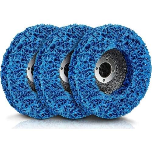 ABSF Paint Stripping Disc Wheel 3 Pcs Rust Stripper Strip Discs for 4 x 5/8 Inch Angle Grinder for Wood Metal Fibergl