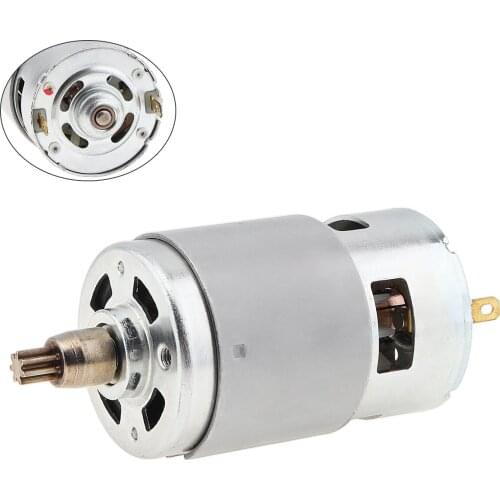 7 Teeth Motor GRS775 Motor 10.8-25V 7500-15000RPM Universal Motor for Electric Wrench Cordless Drill Power Tool Appliance