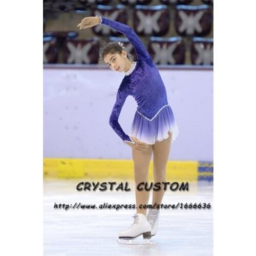 Custom Girls Figure Skating Dresses Graceful New Brand Ice Skating Dresses For Competition DR4367