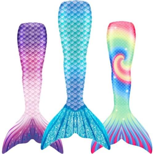 Summer Girl Mermaid Tail Swimming Beach Swimming Female Adult Costume Kids Cosplay Costume