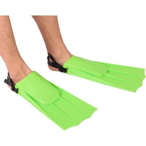 1 Pair Adult Snorkeling Diving Short Fins Swimming Flippers with Adjustable Heel Swimming Fins Kids Flippers Equipment Water Fin