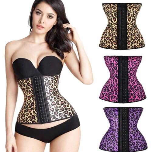 Latex Waist Trainer Womens Shapewear Extra Strong Workout Slimming Belt Waist Cincher Trimmer Faja 9 Steel Bone Modeling Strap