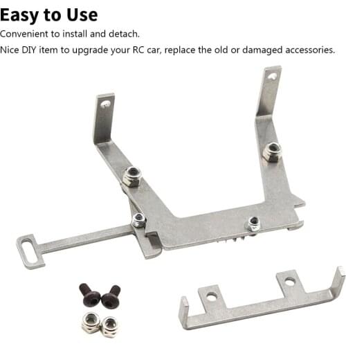 Upgrade RC Car Shell Buckle Stainless Steel Trailer DIY For Tamiya 1:14 Professional Durable Sturdy Easy Install And Detach