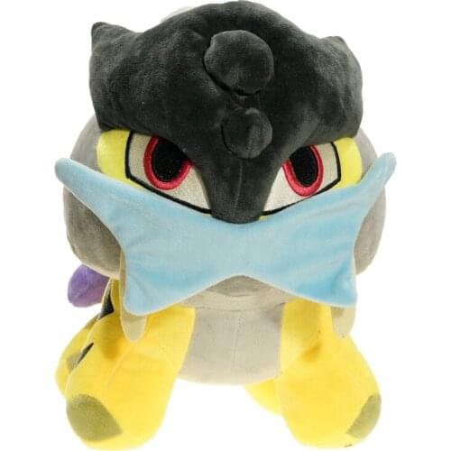 Original Pokemon Series Raikou Plush Toy Cute Beast Soft Stuffed Doll Kids Gift 30cm
