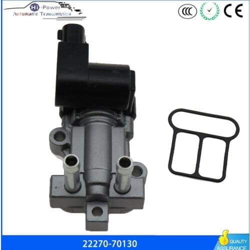 Original 22270-70130 136800-1380 Idle Air Control Valve Set for Toyota Altezza IAVC Idle Speed Motors 2227070130