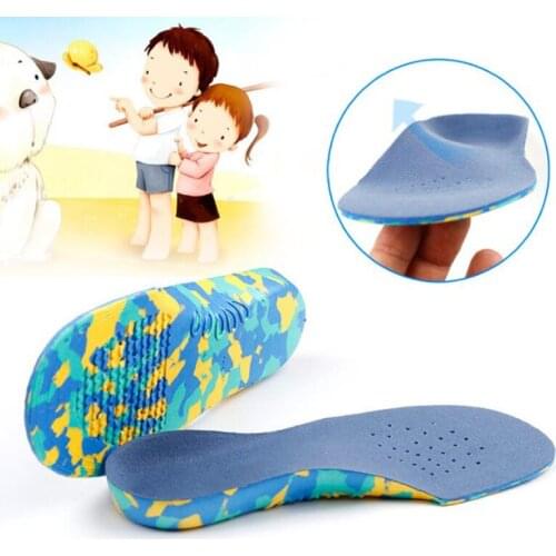1 Pair Arch Support Children Orthopedic Insole Anti-seismic pressure relief Breathable Insole