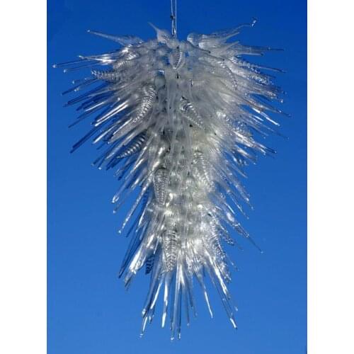 European Style Pendant Lamps Luxury Crystal Clear Glass Chandelier