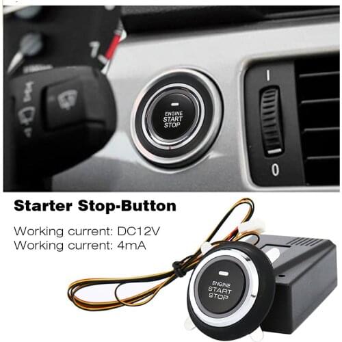 Portable Car Engine Button Durable Engine Start Stop Push Button Auto Ignition Starter For Improving Driving Safety