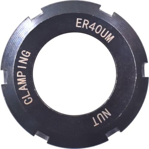 Pouvoir 1pc ER25M ER40UM ER32UM ER25UM ER Collet Clamping Nut For CNC Lathe Milling Collet Chuck Repair Parts