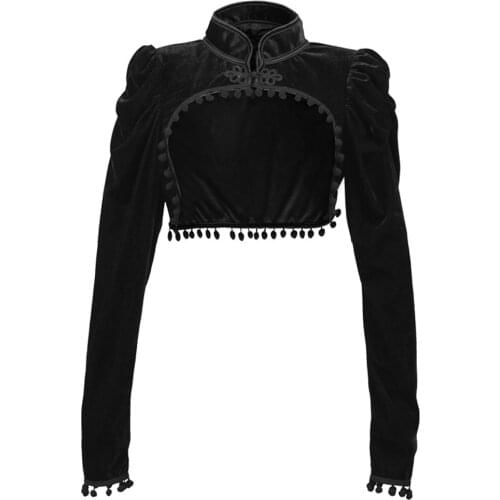 Женские черные куртки PUNK STYLE GIRL China At AliExpress