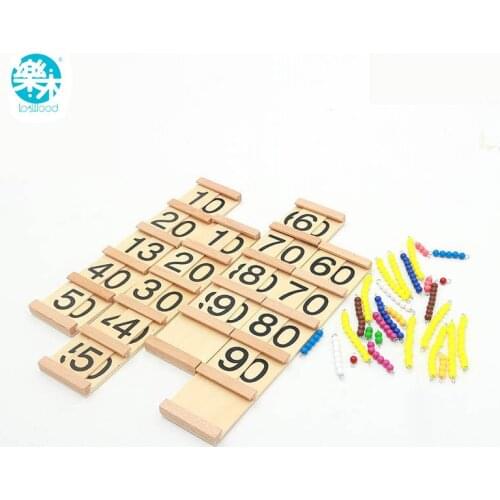 Montessori teaching aids in Seguin Wooden Toys For Children Teens and Tens Boards Early Childhood Preschool Training Family
