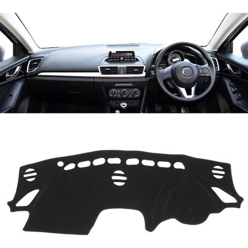 Car Dashboard Cover Protection +Fitting Accessories For MAZDA 3 (BM) 2014 2015 2016 (RIGHT-HAND DRIVE MODEL)
