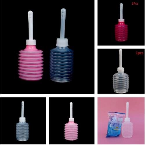1PC Enema Rectal Syringe Vaginal Rinse Plug Anal Vaginal Shower Cleaner Sprayer Disposable Medical Anal Cleaner Adult Anal Toy