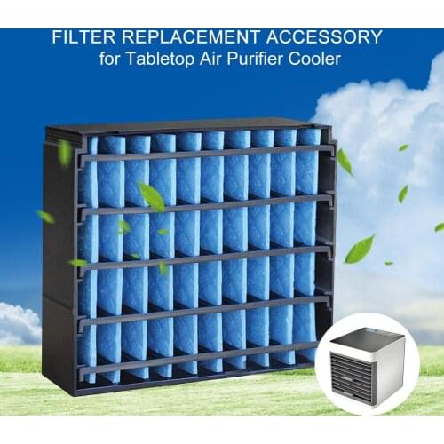 10pcs/set Air Cooler Filter Replacement For Tabletop Personal Space Cooler Replacement Filter Air Conditioner Accessories