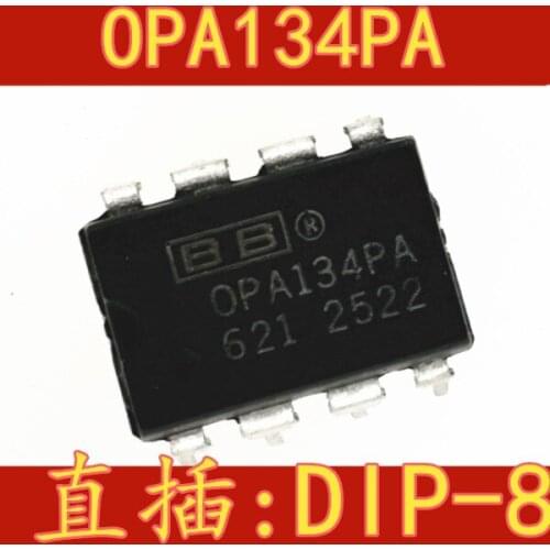 10pcs OPA134PA OPA134 OPA134P DIP-8