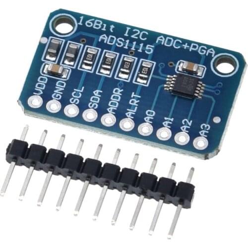 16 Bit I2C ADS1115 Module ADC 4 Channel Pro Gain Analog to Digital Converter
