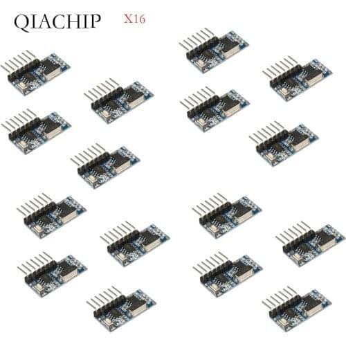 16 Pcs 433Mhz Wireless Remote Control Switch RF Relay EV1527 Encoding Learning Module For Light Relay ReceiverDIFODA 4CH