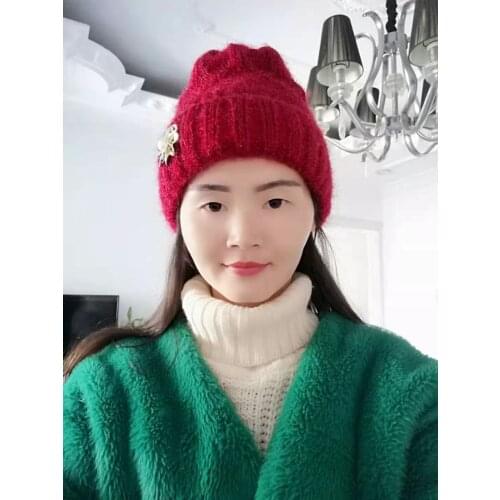 2021 high quality Womens winter wool hats stylish warm fashion girls hat