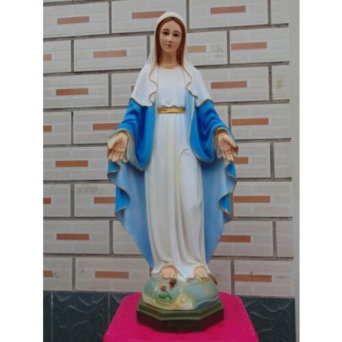 60 CM large --TOP High grade Christianism Madonna Home Decor Decoration Religious Virgin Mary ceramics Decoration statue