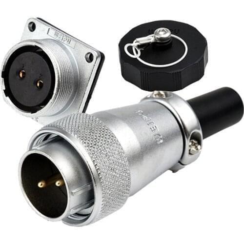 Aviation Industry Plug Thread Connector WS24 WS24K2Z 2 Core 3 Core WS24K3Z 4 Core 10 Core 12 WS24K19Z Core 19 Core Connector WS