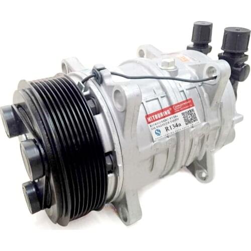 TM16 Auto ac air conditioning compressor for TM16 12V 24V Mini Bus Truck 8PK PV8