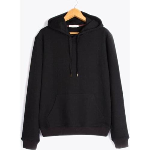 MRMT 2021 brand mens hooded sweatshirt spring and autumn new solid color cotton pullover mens casual sweatshirts