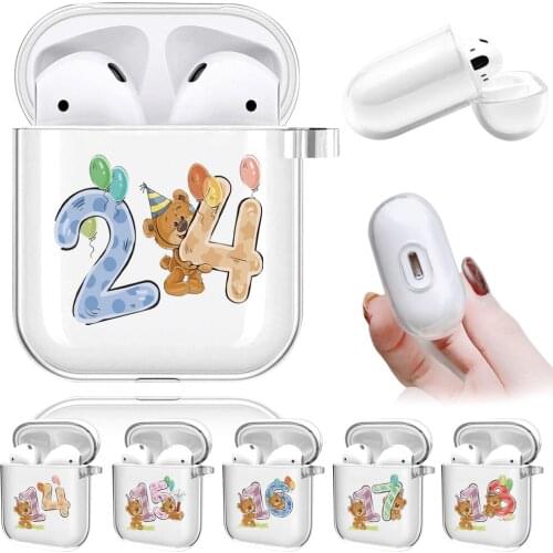 Airpods Cases for Apple Airpods 1 / 2 Gen Soft Silicone Headphones Protective Case