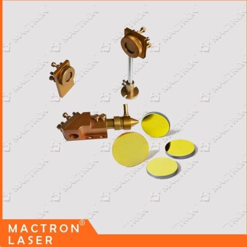 Co2 Laser Cutting Head and Laser Mirror Mount and Laser Focus Lens and Laser Reflective Mirrors