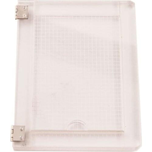 DIY Clear Handle Seal Stamp Block for Scrapbooking Photo Album Acrylic Stamps Positioning Tool Accessories