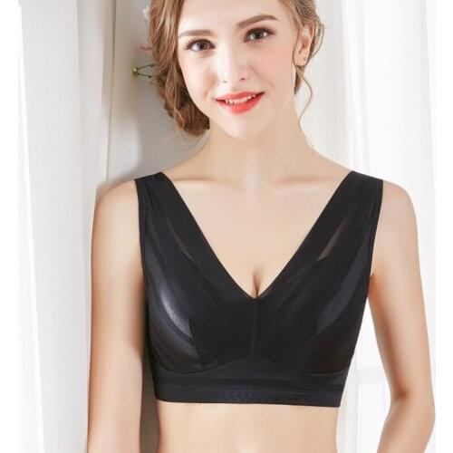 H1713 Resection Mastectomy Special Full Cup BrasNo Steel Ring Breathable Bra Surgical Underwear After Breast Cancer Surgery Bra