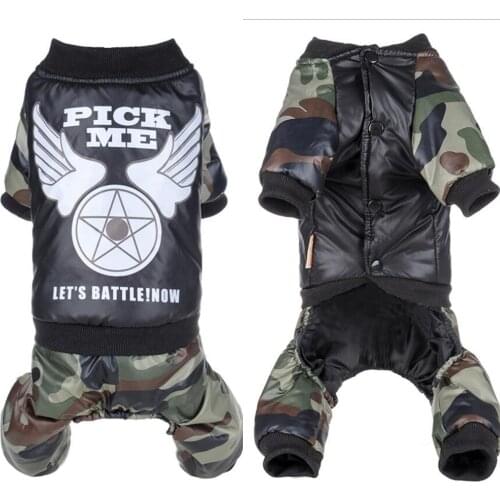 Overalls for Big Dogs Warm Winter Large Dogs Labrador Coat PICK ME Pet Snowsuit Jumpsuit for Small Medium Large Pet Clothes