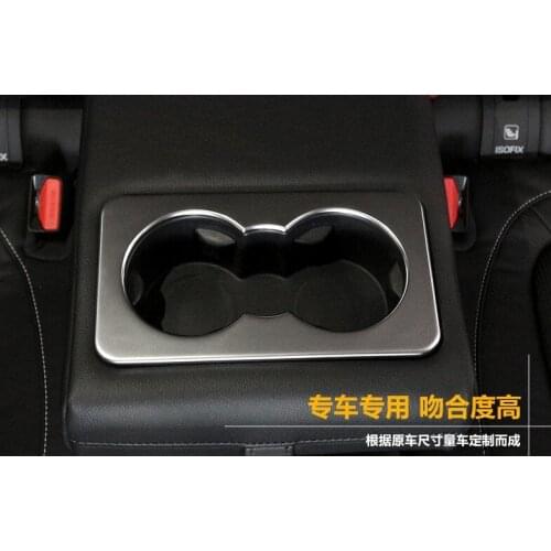 Fit for Jaguar F-pace interior modification f-pace XE water cup holder decorative frame bright strip decorative stickers