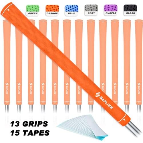 SAPLIZE Golf-Grips Midsize 13pcs/lot Rubber Golf Club Grips High-Quality
