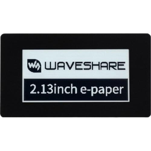 Raspberry Pi 2.13inch Touch E-Paper E-Ink Display HAT with 250×122 Pixels Black/White SPI Interface