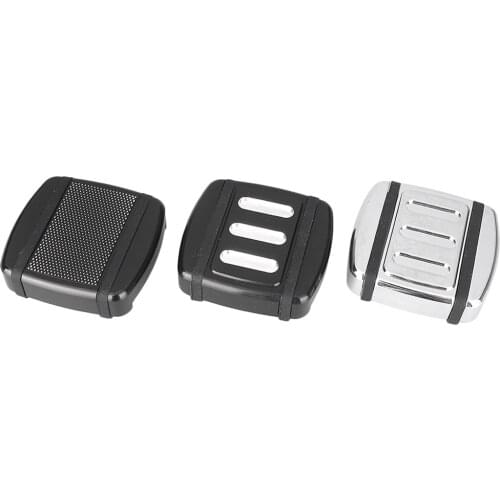 Motorcycle Edge-Cut Brake Pedal Pad For Harley Davidson Softail Dyna Street XG500 XG750 CNC Aluminum