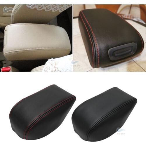 For Hyundai Tucson 2006 2007 2008 2009 2010 2011 2012 2013 Center Console Armrest Box Cover Microfiber Leather Protection Trim