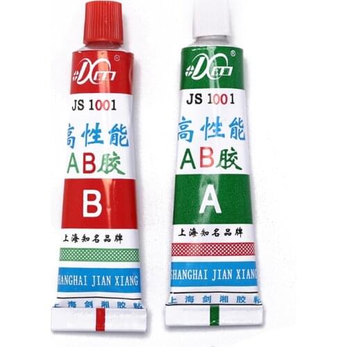 2pcs/set Ultra Strong AB Epoxy Adhesive Glue Spatula Strong Ceramic Glass Rubber