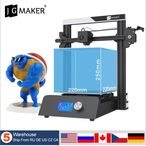 JGMAKER Magic 3D Printer Resume Power Off Printing Filament Run out Detection High Precision Impresora 3D Printer FDM i3 Diy Kit