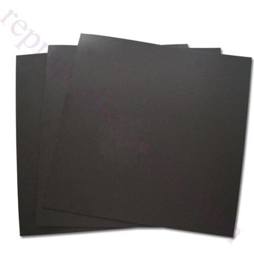4pcs 214x214mm black Frosted Heated bed Sticker Build Sheet build plate tape with 3M Backing for 3D Printer