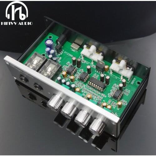 HIFivv audio amplifier the most popular Microphone amp board digital reverb Kara OK preamp board