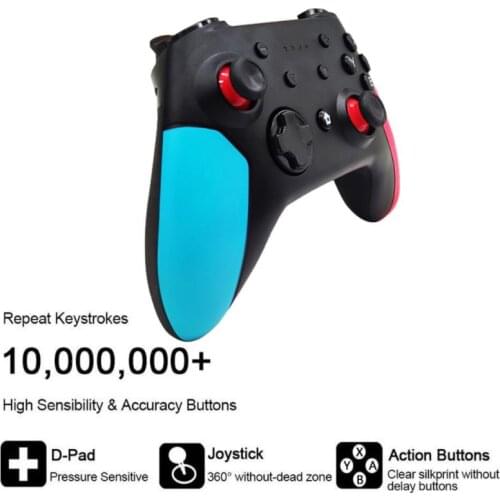 Wireless Bluetooth Gamepad For Switch Pro NS-Switch Pro Game joystick Controller For Switch Console with 6-Axis Handle