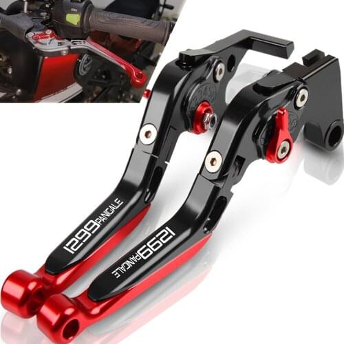 For DUCATI 1299 Panigale SR 2015 2016 2017 2018 Motorcycle Handlebar Folding Extendable Moto Adjustable Clutch Brake Levers