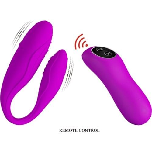 New U-Type Vibrating Panties Strapon Double Penis Stimulator Clitoris Strap On Anal Egg Vibrator Dildo Sex Toys for Woman