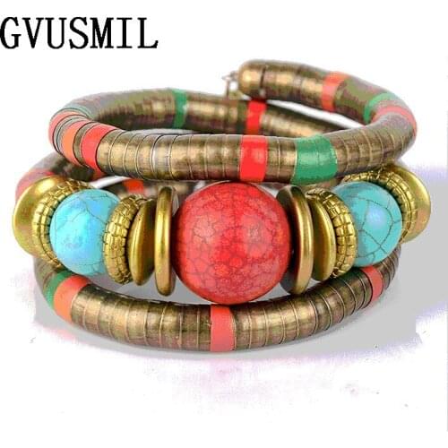 GVUSMIL Wide Bracelets