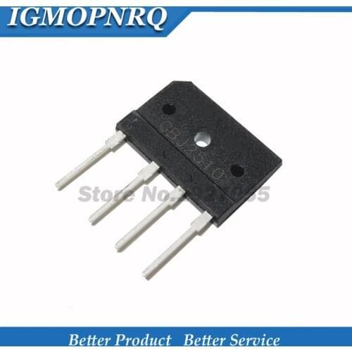5PCS KBJ2510 ZIP KBJ2510 DIP GBJ2510 J2510 2510 25A 1000V Rectifier flat bridge new