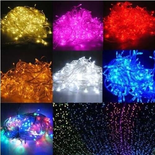 Luminarias 10M 100 SMDs LED Christmas lights Wedding Party Garden decoracao Fairy Light EU/UK/US/AU plug