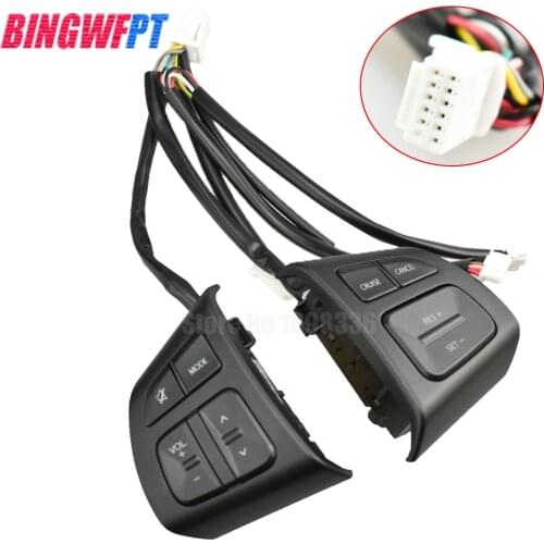 Multi-function steering wheel button cruise control switch for S-uzuki Vitara 2016-2018 / for S-cross 2014-2015