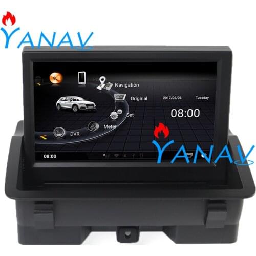 HD 360 view multi-touch screen car radio player For-Audi A1 2010-2018 eight core android system auto GPS navigation dvd player